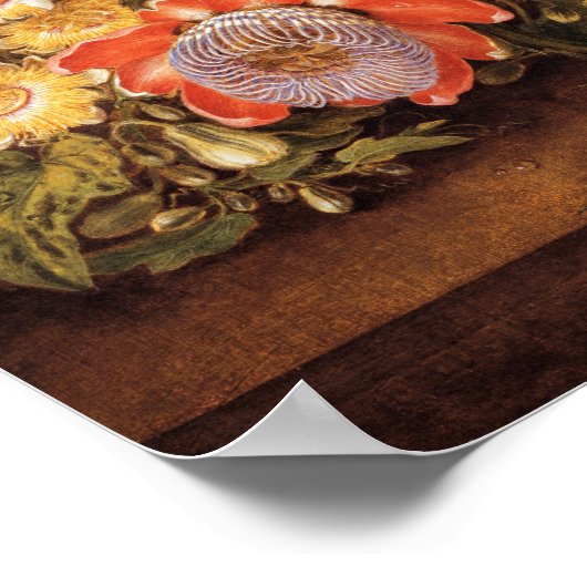 Passionblumen | Ferdinand Bauer Poster (Ecke)