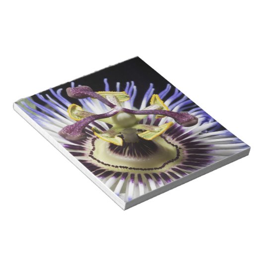 Passionflower nah-up (MR) Notizblock (angewinkelt)