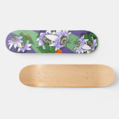 Passionflower Skateboard Deck (Horizontal)