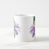 Passionflower - weiße Tasse (Mittel)