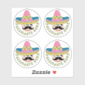 Passionierte Boba-Packung mit 4 Aufkleber (Blatt)