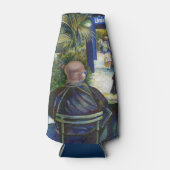 Passionierte Leute, die im Park spielen, NYC Flaschenkühler (Vorderseite)