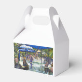 Passionierte Leute, die im Park spielen, NYC Geschenkschachtel (Vorderseite)