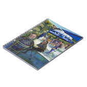 Passionierte Leute, die im Park spielen, NYC Notizblock (Linke Seite)