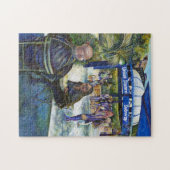 Passionierte Leute, die im Park spielen, NYC Puzzle (Horizontal)