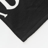 Passionierte Lips & XO Muster Fleecedecke (Ecke)