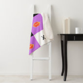 Passionierte Lips & XO Muster Sherpadecke (Beispiel)