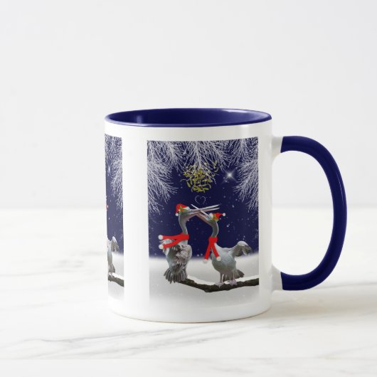 Passionierte Pelikane Tasse (Rechts)