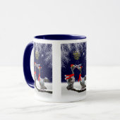 Passionierte Pelikane Tasse (Vorderseite Links)
