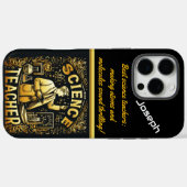 Passionierter Wissenschaftslehrer Inspiriere Schül Case-Mate iPhone Hülle (Rückseite (Horizontal))