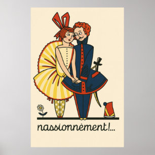 Passionnément! von Elsie Denise Millon Poster