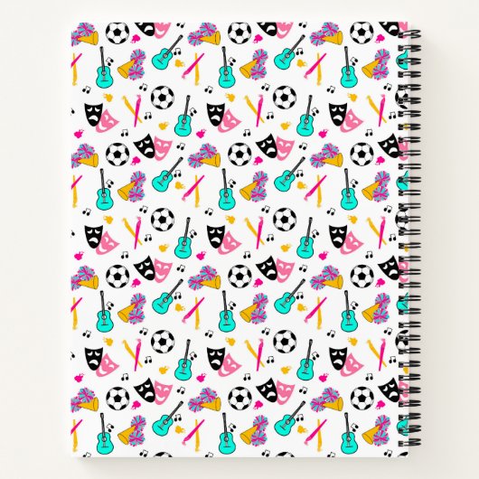 Passions in Motion: A Celebration of Creativity  Notizblock (Rückseite)