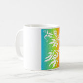 Passionsblume Regenbogen Kaffeetasse (Vorderseite Links)
