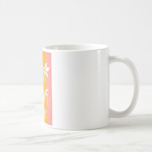 Passionsblume Regenbogen Kaffeetasse (Rechts)