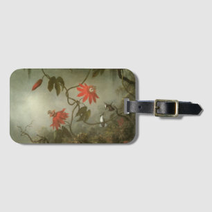 Passionsblumen und Kolibris von Martin J Heade Gepäckanhänger