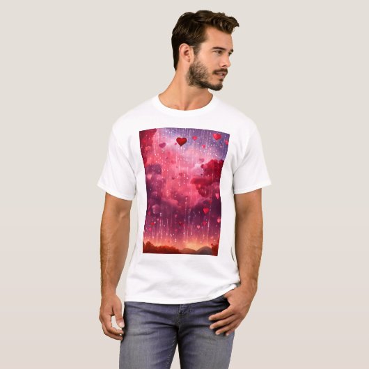 Passionsdinge: Tauchen Sie ein in Liebe-Infused T-Shirt (Vorne ganz)