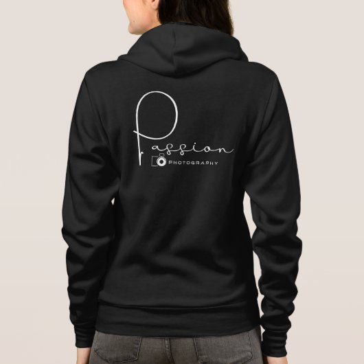 Passionsfotografie, Fotografie-Liebhaber, Kamera Hoodie (Rückseite)