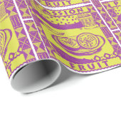 Passionsfrucht Geschenkpapier (Rolleneckpunkt)