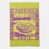 Passionsfrucht Geschirrtuch (Vertikal)