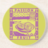 Passionsfrucht Getränkeuntersetzer (Vorne)