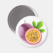 Passionsfrucht Magnet (Vorderseite/Rückseite)