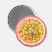 Passionsfrucht Magnet (Vorderseite/Rückseite)