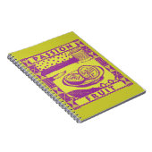 Passionsfrucht Notizblock (Rechte Seite)