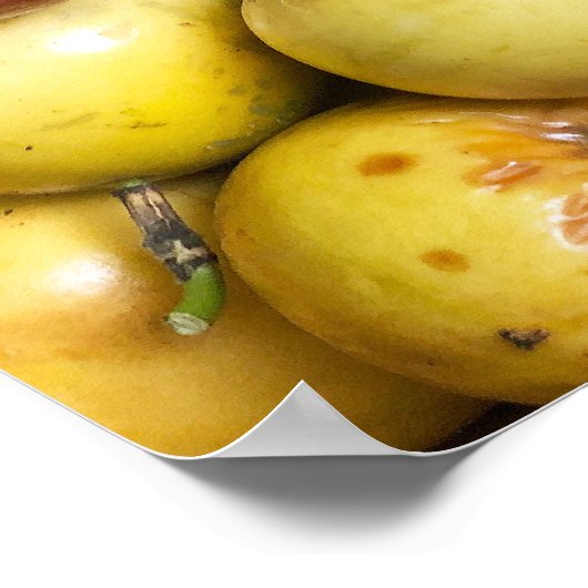 Passionsfrucht Poster (Ecke)