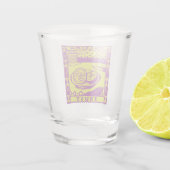 Passionsfrucht Schnapsglas (Rückseite)