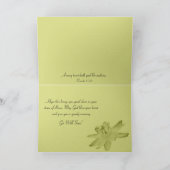 Passionskarte Blume Karte (Innenseite)