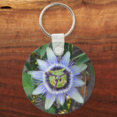 Passionsmagnet für Blume Schlüsselanhänger (Vorderseite)