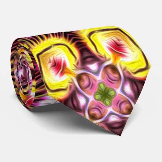 Passionsmuster für Blume Krawatte (Gerollt)