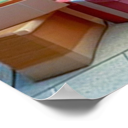 Passionsportrait Poster (Ecke)