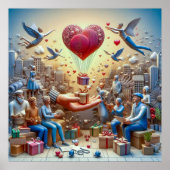 Passionsportrait Poster (Vorne)