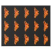 Passionsschmetterling, orange braun, schwarz geschenkpapier (Flach)