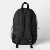 PassionVine Bedruckter Rucksack (Rückseite)