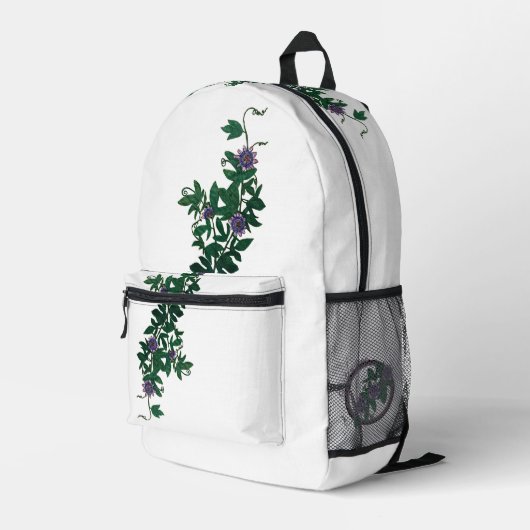 PassionVine Bedruckter Rucksack (Rückseitige Ecke Rechts)