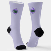PassionVine Gitter Premium Crew Socken (Gewinkelt)