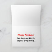 Passiv-Aggressiv Karte (Innenseite)