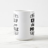 Passiv aggressiver Kaffee Lover Ruhe bitte Kaffeetasse (Mittel)