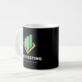 Passiv-Dividendeneinkommen Passiv-Inco Kaffeetasse (Vorderseite Links)