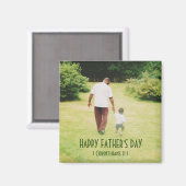 PASSIV VATER'S DAY Role Model anpassbar Magnet (Vorderseite/Rückseite)