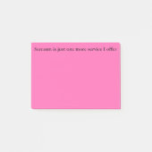 Passive aggressive Anmerkungen Post-it Klebezettel (Vorderseite)