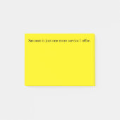 Passive aggressive Anmerkungen Post-it Klebezettel (Vorderseite)