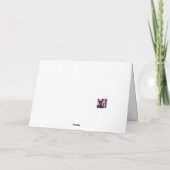 Passive aggressive Weihnachts-Grüße Karte (Rückseite)