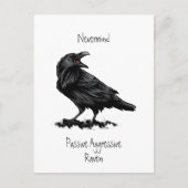 Passive aggressives Zitat über Wasserfarbe Postkarte (Vorderseite)