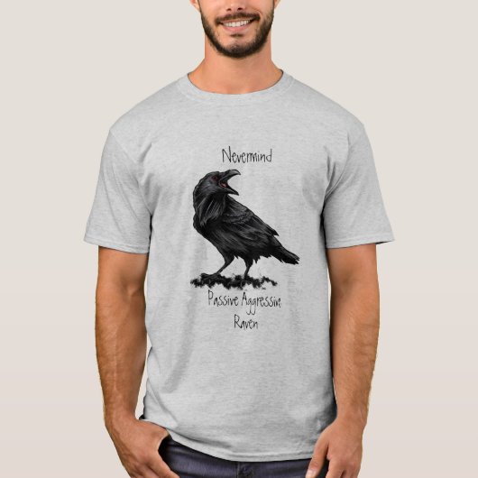 Passive aggressives Zitat über Wasserfarbe T-Shirt (Vorderseite)