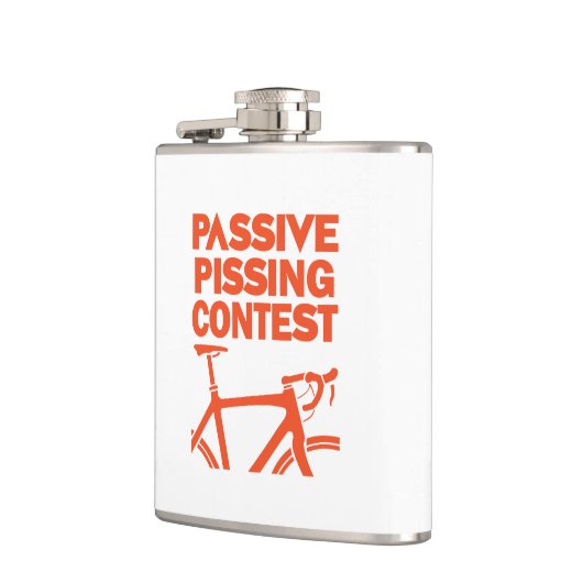 Passive Pisswettkampf Flachmann (Links)