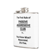 Passiver aggressiver Club Flachmann (Links)