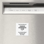 Passiver aggressiver Club Magnet (In Situ (Geschirrspüler))